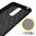 Flexi Slim Carbon Fibre Case for Nokia 6.1 Plus - Brushed Black